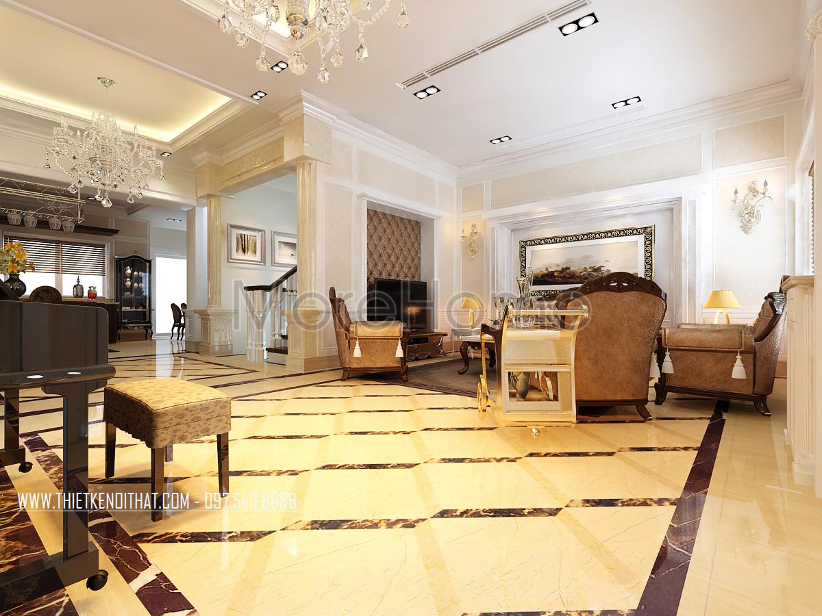 Những mẫu thiết kế nội thất biệt thự tân cổ điển tại Vinhomes Riverside Những mẫu thiết kế nội thất biệt thự tân cổ điển tại Vinhomes Riverside