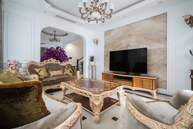Công trình thi công nội thất biệt thự tân cổ điển vinhomes imperia hải phòng này được khách hàng đánh giá cao cả về chất lượng lẫn dịch vụ. Và đây cũng là công trình thi công biệt thự đã làm hài lòng bao khách hàng đến tham quan. Thi công nội thất biệt thự tân cổ điển