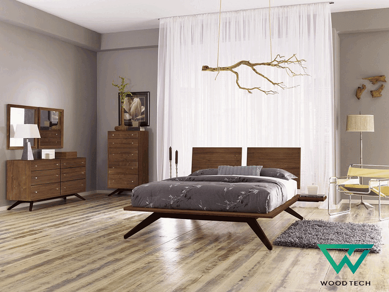 Thiết kế giường ngủ đẹp, kiểu dáng độc đáo, lạ mắt mang đến không gian căn phòng lí tưởng.